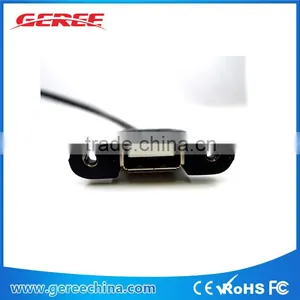 A Male to USB Female Panel Mount Adapter Extend Cable thumbnail-1
