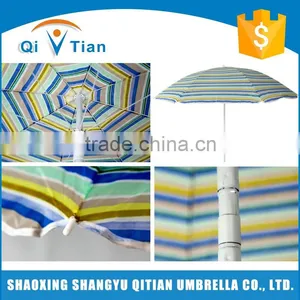 Quality-Assured Hot Sale Unique Design Polyester Beach Umbrella thumbnail-6