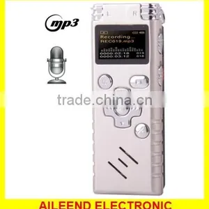 Professional 8GB LCD Digital Voice Recorder With VOR MP3 Player Hidden Voice Recorder thumbnail-1