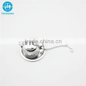 Best Quality Stainless Steel Teapot Shaped Tea Strainer Quality Choice thumbnail-2