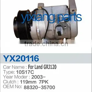 Car Electric Parts 88320-35700 119MM 7PK Pulley Auto AC Magnetic Clutch Compressor For Toyota thumbnail-2