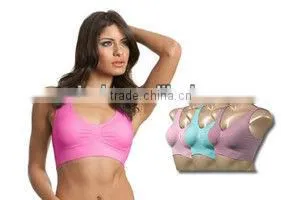 3 Colors Seamless Ahh Bra Without Pads thumbnail-1