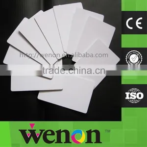 Both Side Printable Inkjet Blank PVC ID Card No Chip For Canon IP4600 IP4700 IP4680 IP4760 Printer Tray thumbnail-2