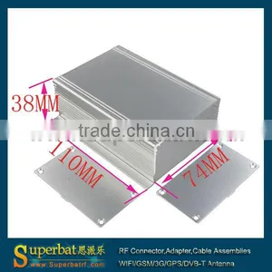 Extrusion Aluminum Enclosure Case -4.33"*2.91"*1.50"(L*W*H) thumbnail-1