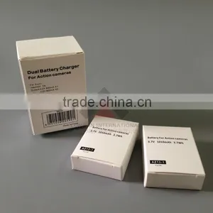 Portable Dual USB Travel Charger For Xiaomi Yi Battery thumbnail-6