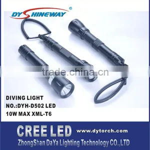 Super Bright CREE XML U3 10W 1200LUMEN Led Scuba Light ,IP68 thumbnail-1
