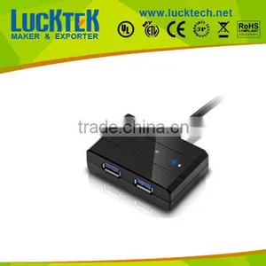 2ways Double USB3.0 HUB 5Gbps ,high Quality thumbnail-1