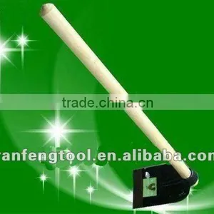 Rail Steel Hoe With Wodden Handle H304L thumbnail-1