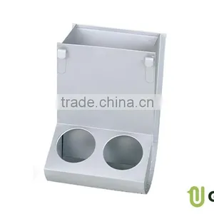 Curved Rabbit Feeder 2 Holes thumbnail-1