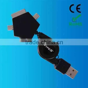 6 in 1 Foldable Usb Charger for Mobile Phones thumbnail-5