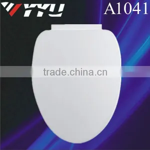1041 Toilet Lids; Good Quality to Canada Elongated Toilet Seat Covers White PP thumbnail-1