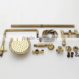 New Design Classic Antique Bronze Bath In-wall Shower Set Faucet Mixer LT10132AAB thumbnail-4