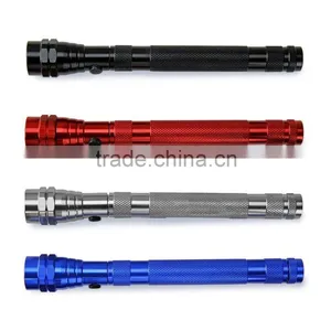 Magnet Clip Pick up Tool Retractable LED Flashlight thumbnail-2