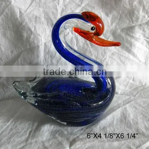Art Glass Swan thumbnail-1
