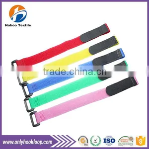 Hot Sell Nylon Hook and Loop Cable Tie, Releasable Plastic Hook and Loop Cable Tie thumbnail-1