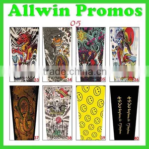 Tattoo Seamless Custom Logo Printed Fashion Arm Sleeves thumbnail-2