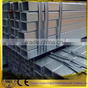Best Price Galvanised Pipe /GI Rectangular Section Tube/Galvanised RHS Pipes Made in China thumbnail-2