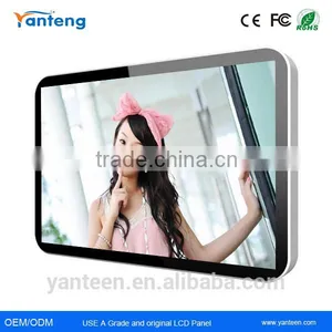 Aluminum Bezel 55inch Indoor Digital Signage Display With Supporting WIFI and 3G thumbnail-1