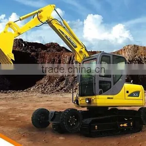 Wheel Crawler Excavator 8ton Earthmoving Digger Machine thumbnail-1