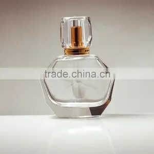 Customize Shaped High White Glass Perfume Bottle thumbnail-3
