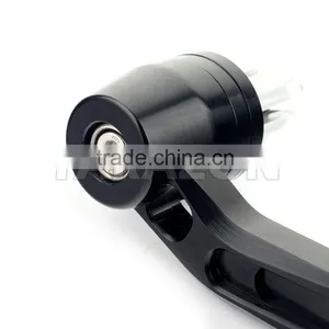 CNC Cut Motorcycle Brake Clutch Universal Lever Hand Guard for Racing Bike thumbnail-4
