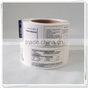 Laminated Thermal Label Rolls as Raw Material for Baggage Tag and High Quality Logistic Labels thumbnail-2