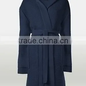 Extended Robe Leisurewear Robes Pajamas , Thick Flannel Bathrobe Coral Velvet Robe thumbnail-3