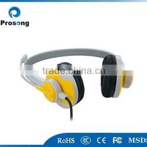 2014 OEM Logo Sound Professional Mobile Phone Headset With Microphone thumbnail-1