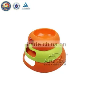 Ceramic Dog Bowl With Stand & Disposable Pet Bowl & Foldable Pet Bowl thumbnail-1