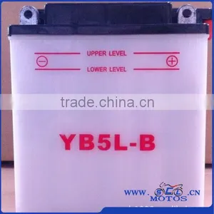 SCL-2012122243 Vented Plumbic Acid Battery for YB5L-B Motorcycle Parts thumbnail-1