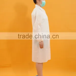 PP Whte With Zipper Doctors Lab Coat With Embroidery thumbnail-6