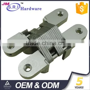 Good Quality Zinc Alloy 180 Degree Concealed Hinge , Spring Hinge , Invisible Hinge thumbnail-1