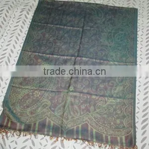 SILK & WOOL STOLE thumbnail-2
