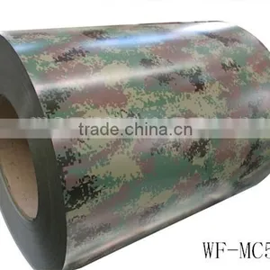 Camouflage Pattern Prepainted Galvanized Metal Steel Roofing Sheet thumbnail-2