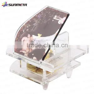 Fancy Design Crystal Music Box Musical Mini Crystal Piano Souvenir BSJ-16 thumbnail-1