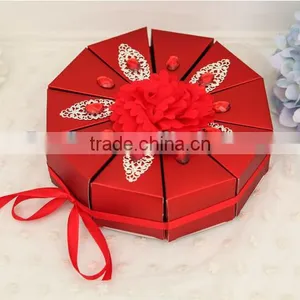 Hot Sale Purple Favour Boxes Red Wedding Favor Boxes Pink Favour Boxes Wholesale thumbnail-4