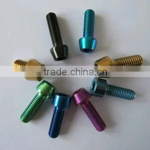 Durable TC4 Tapered Titanium Alloy Screw Bolt With High Quality thumbnail-1