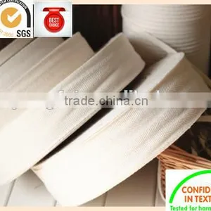 100% Cotton Woven Edged off White Pure Cotton Ribbon thumbnail-3