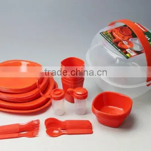 48PCS Plastic Picnic Set thumbnail-1