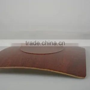 Bauble Red Brown Color China Square Shape Elegance Tea Pastries Gift Square Wooden Dinner Plate thumbnail-4