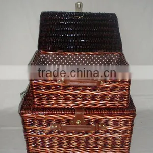 New Style of Willow Picnic Basket thumbnail-1