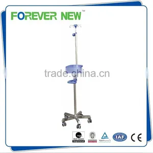 YXZ-027 IV Pole With Four Hooks One-hand-adjustment iv Stand Pole thumbnail-5