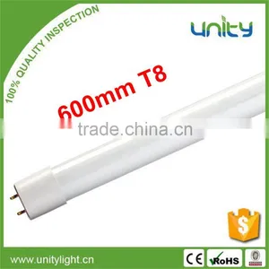 Energy Saving 2 Years Warranty Glass Tube Light T8 LED Tube 600mm thumbnail-1