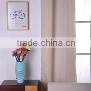 2016 Wholesale Plain and Classical Style Window Curtain Design Spain Curtain Fabric thumbnail-2