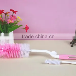 2016 Easy Revolving Bottle and Nipple Baby Brush Set thumbnail-2