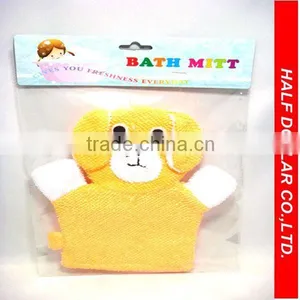 Cute Dog Shape Shower Scrubber Glove thumbnail-1