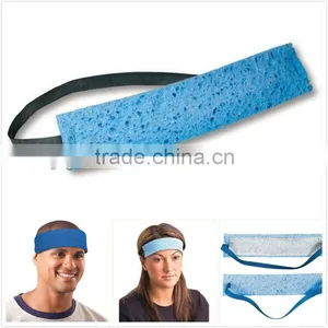 Promotional Funky Sponge Sweatbands OEM thumbnail-1