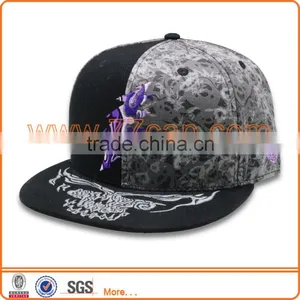 Famous Fitted Flat Bill Brand Cotton Running Cap thumbnail-3