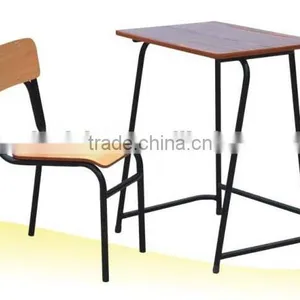 Examination Desk & Chair for Sale Student Furniture A-017 Classroom Chair & Desk thumbnail-1