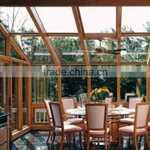 High Quality Sliding Style Aluminium Wood Clading Windows and Doors System thumbnail-6